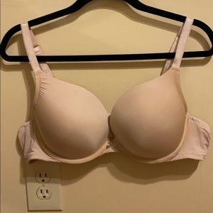 Nude push-up plunge bra
